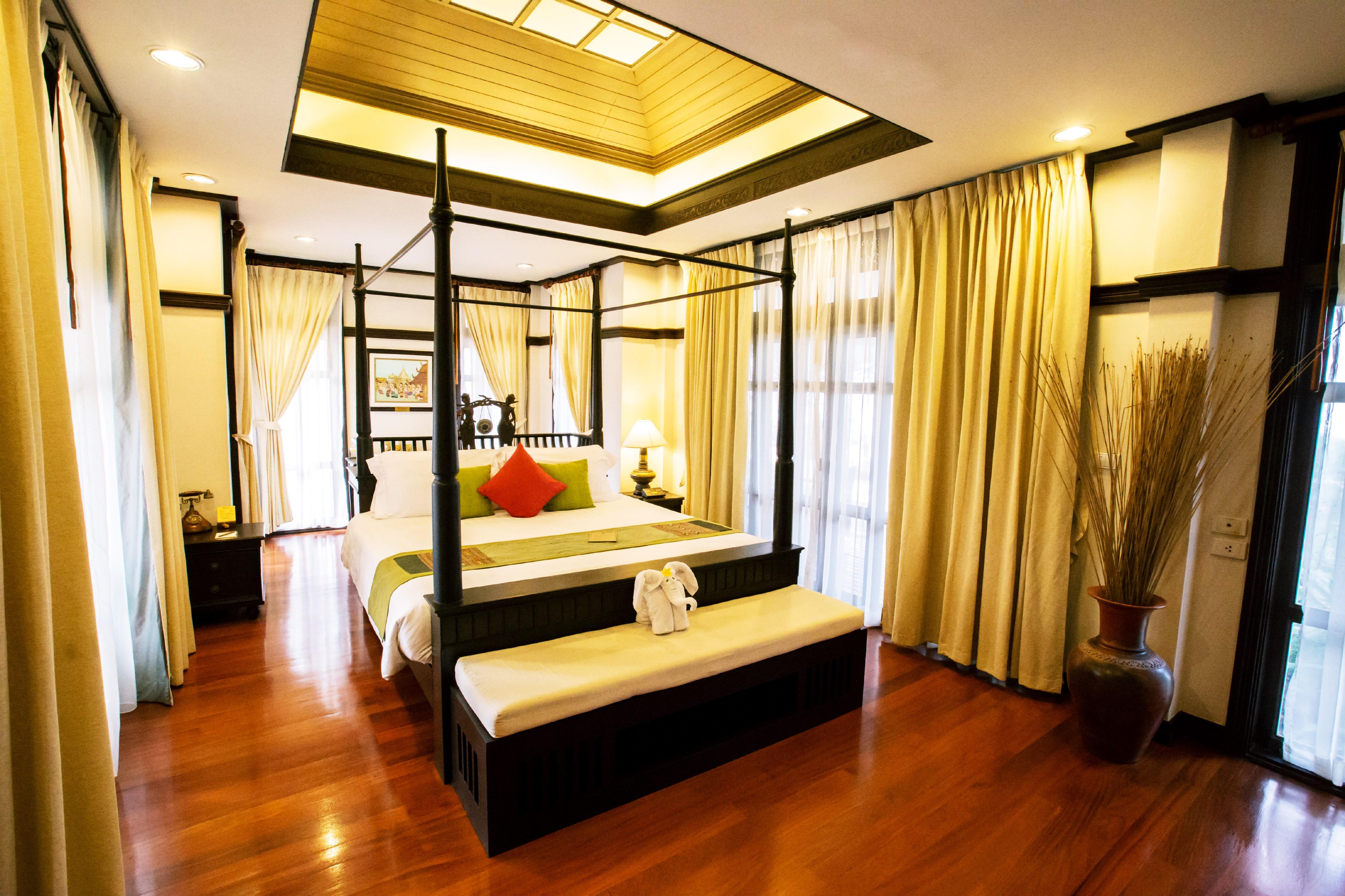 منتجع وسبا ورا بورا هوا هين المظهر الخارجي الصورة A bedroom at the Royal Paradise Hotel & Spa