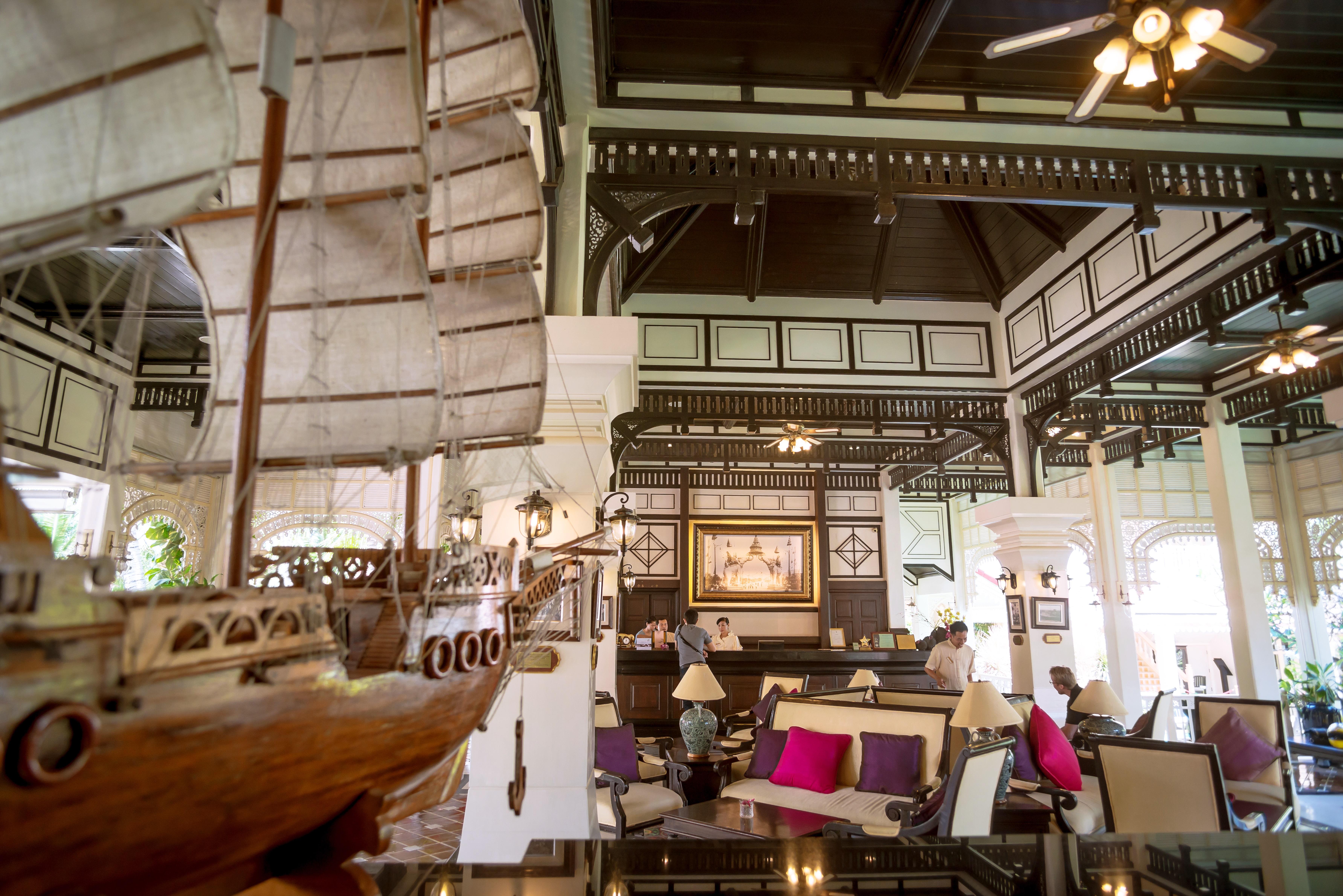منتجع وسبا ورا بورا هوا هين المظهر الخارجي الصورة Interior of the restaurant